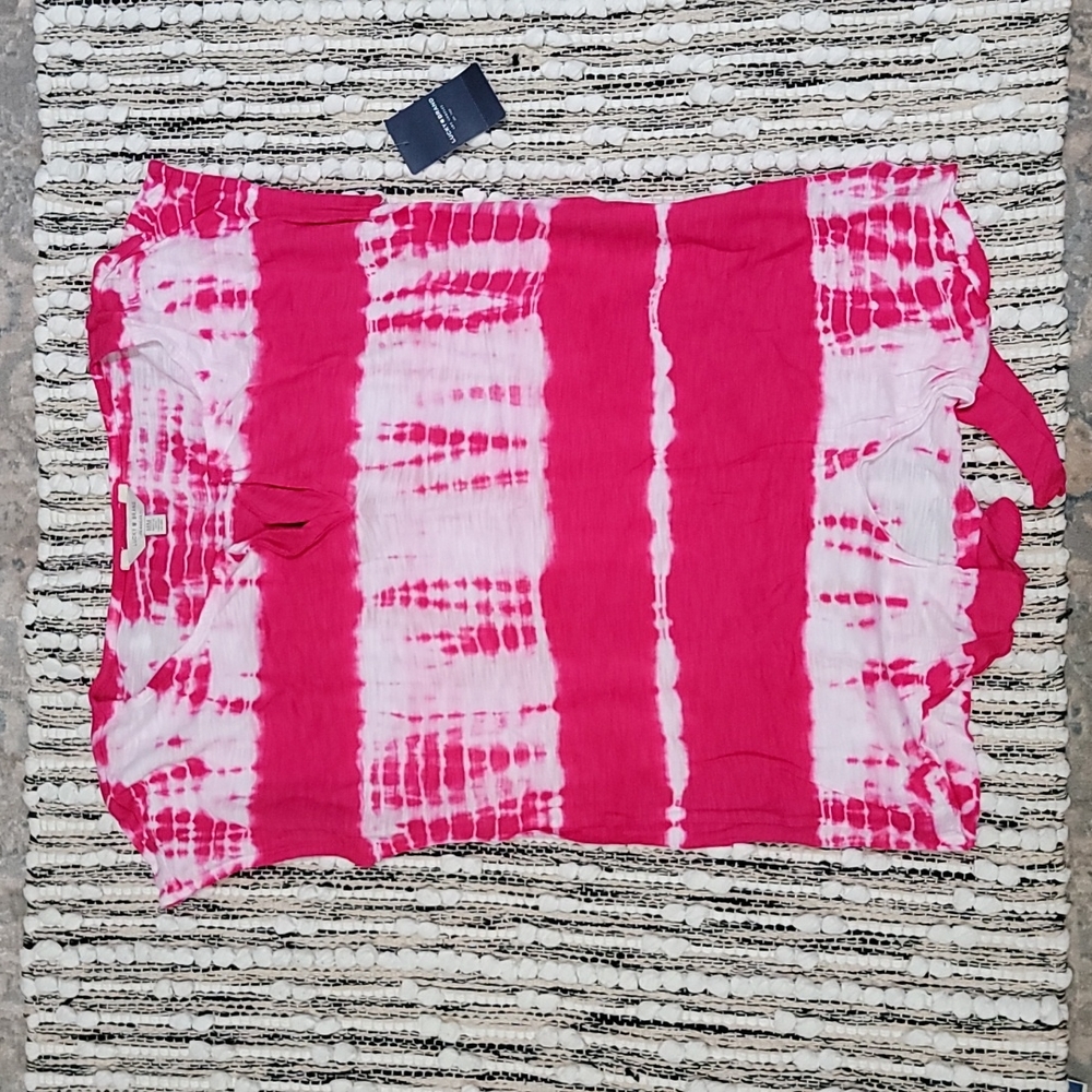 Lucky‎ Brand Pink Tie Dye Tee